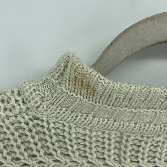 Vintage Saugatuck Dry Goods multi-knit fisherman's sweater sz L - Picture 7 of 7